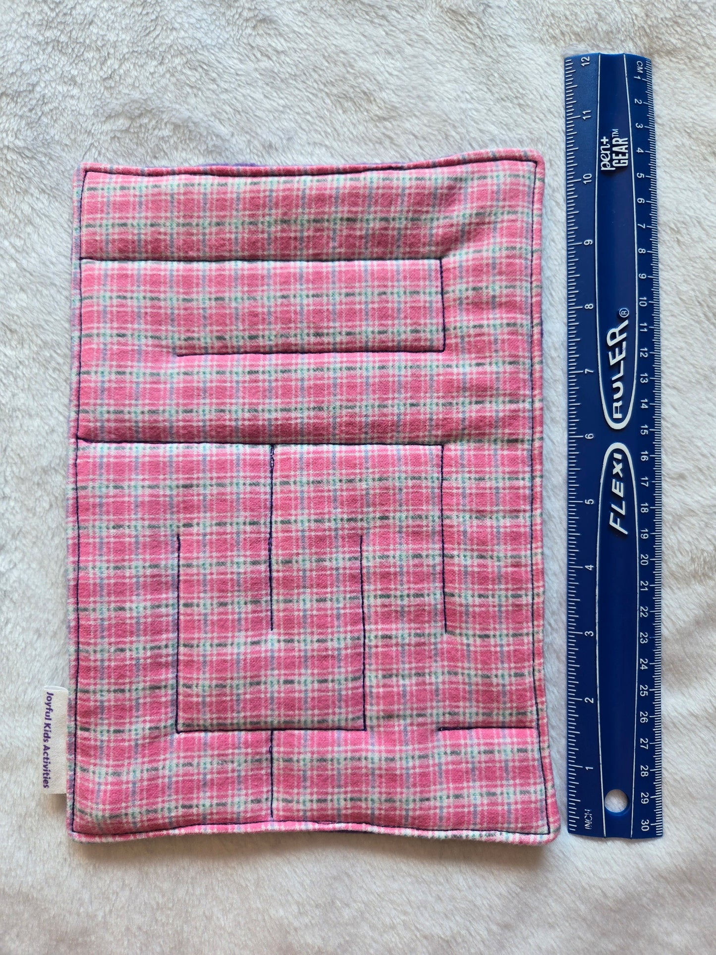 Plaid & Purple Large Maze