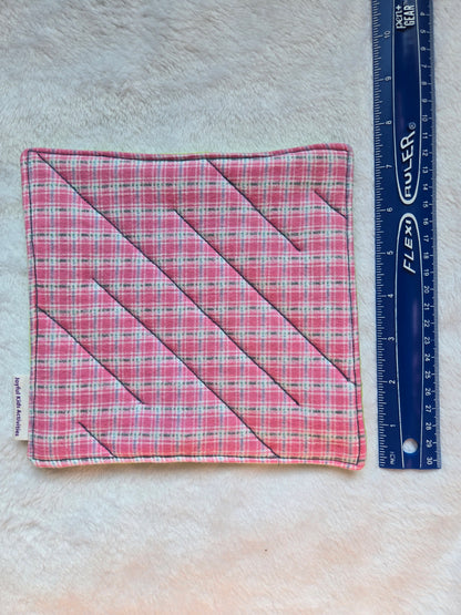 Plaid & Blue Medium Maze