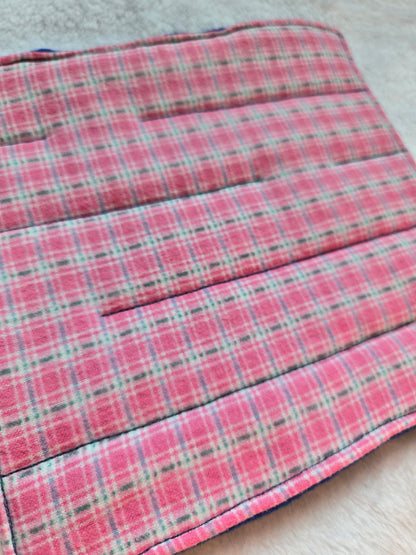 Plaid & Blue Medium Maze