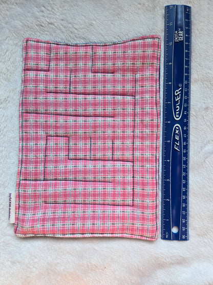 Plaid & Blue Large Maze