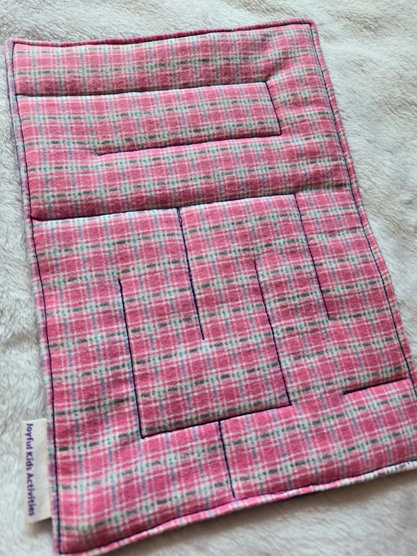 Plaid & Purple Large Maze