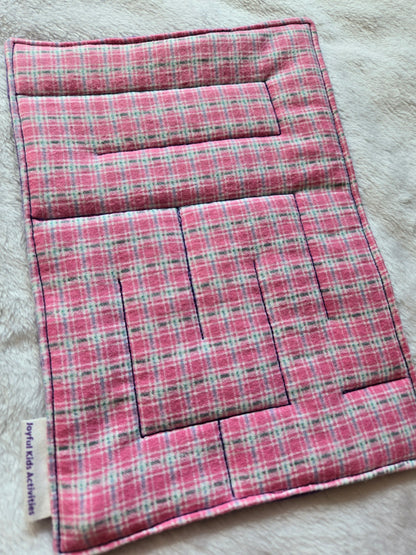 Plaid & Purple Large Maze