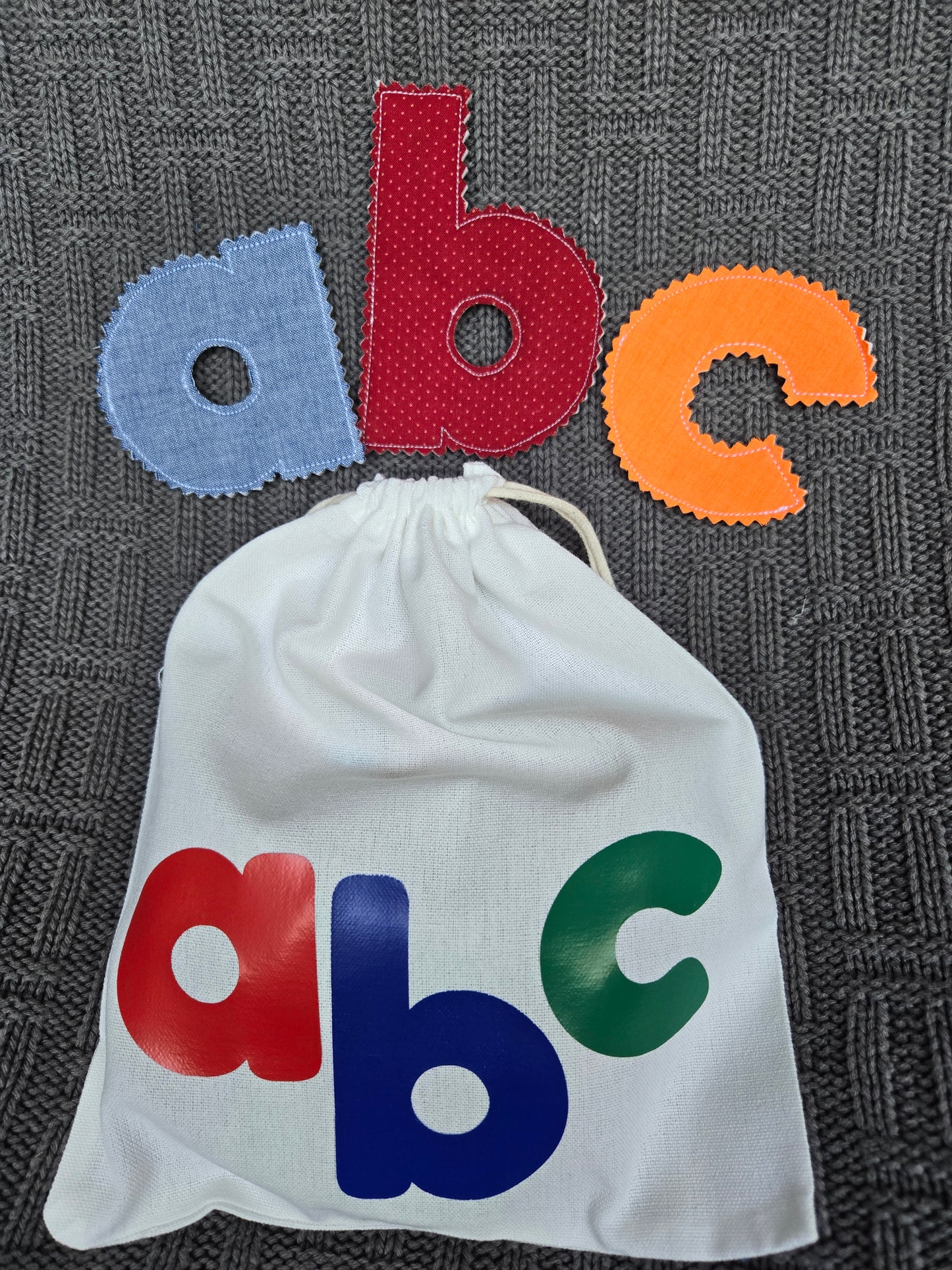 Matching Vowels Rainbow Lower Case Alphabet Set