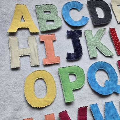 Mixed Color Alphabet Set
