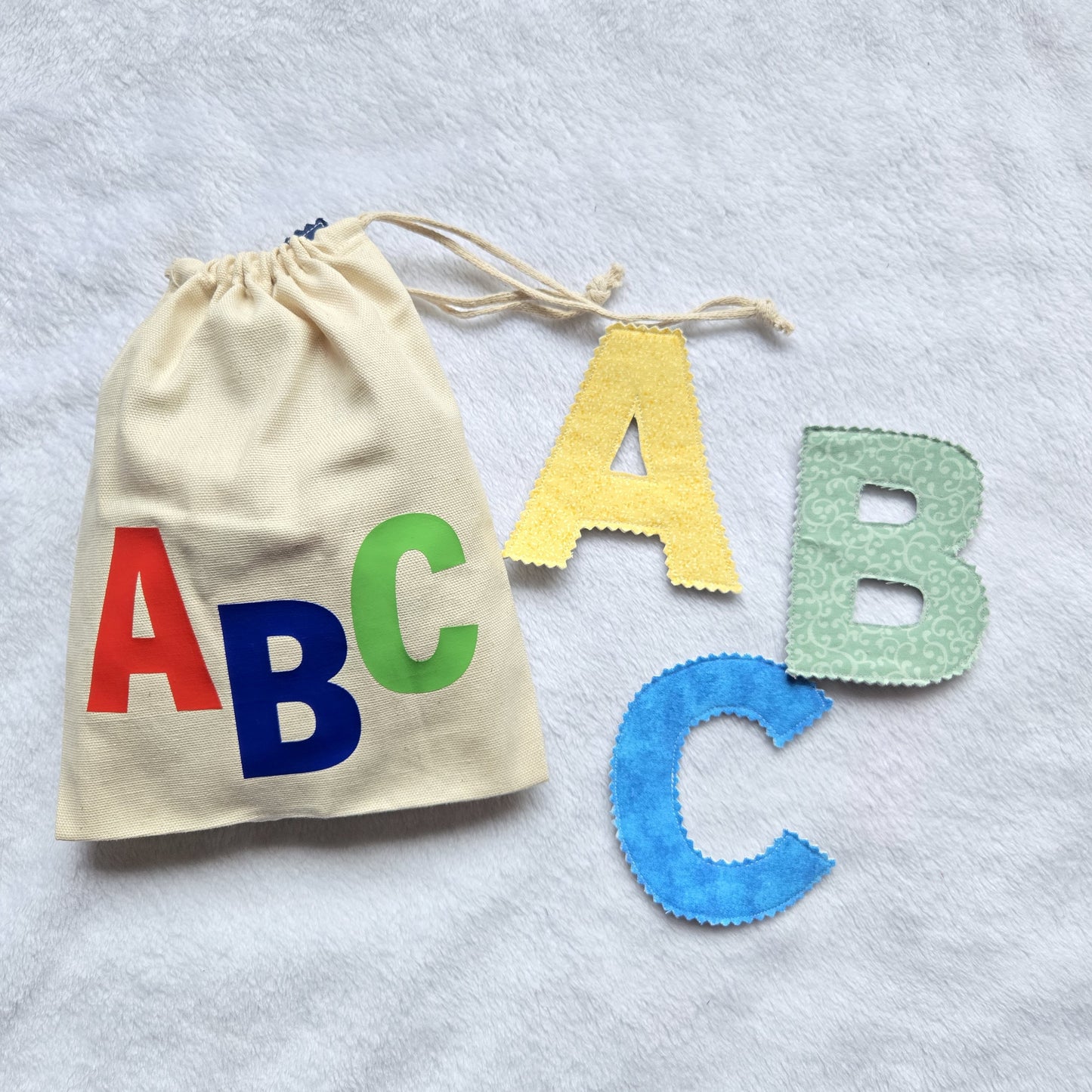 Mixed Color Alphabet Set