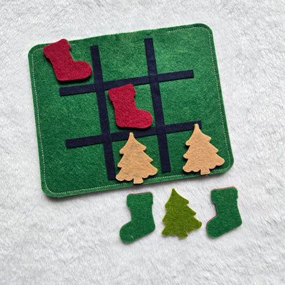 Christmas Tic Tac Toe On The Go