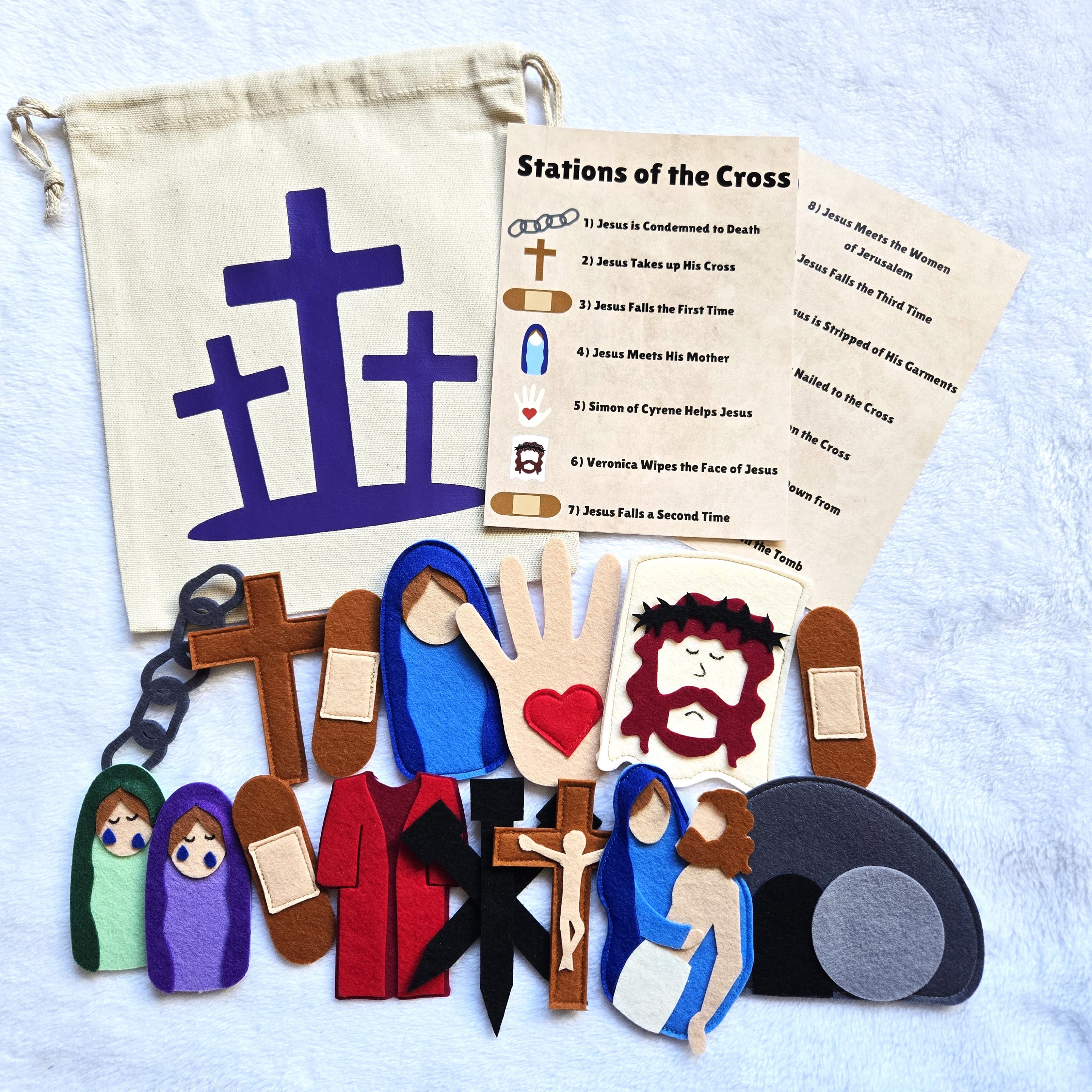 Family Stations of the Cross Set Campio Kids