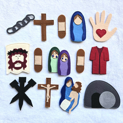 Family Stations of the Cross Set
